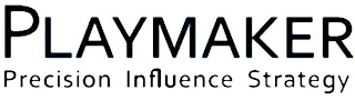 PLAYMAKER PRECISION INFLUENCE STRATEGY logo