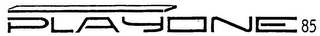 PLAYONE 85 logo