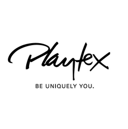 PLAYTEX BE UNIQUELY YOU. logo