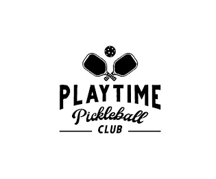 PLAYTIME PICKLEBALL CLUB logo