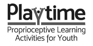 PLAYTIME PROPRIOCEPTIVE LEARNING ACTIVITIES FOR YOUTH logo