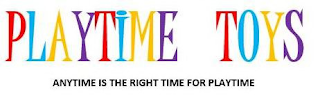 PLAYTIME TOYS ANYTIME IS THE RIGHT TIMEFOR PLAYTIME logo