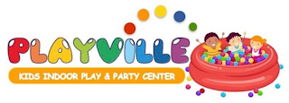 PLAYVILLE KIDS INDOOR PLAY & PARTY CENTER logo