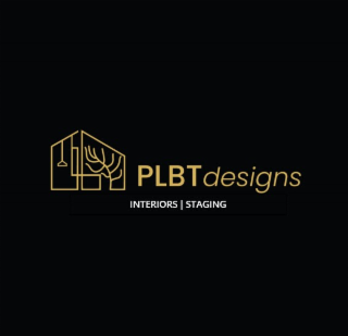 PLBT DESIGNS INTERIORS AND STAGING logo