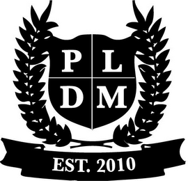 PLDM EST. 2010 logo