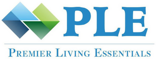 PLE PREMIER LIVING ESSENTIALS logo