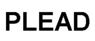 PLEAD logo