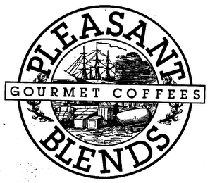 PLEASANT BLENDS GOURMET COFFEES logo