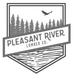 PLEASANT RIVER LUMBER CO. logo