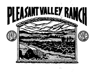 PLEASANT VALLEY RANCH PVR logo
