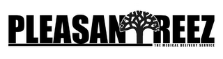 PLEASANTTREEZ THE MEDICAL DELIVERY SERVICE logo