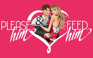 PLEASE & HIM FEED HIM logo