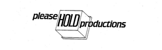 PLEASE HOLD PRODUCTIONS logo