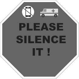 PLEASE SILENCE IT! logo