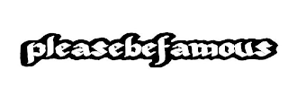 PLEASEBEFAMOUS logo