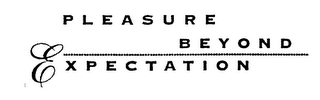 PLEASURE BEYOND EXPECTATION logo