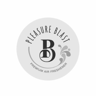 PLEASURE BLAST B PREMIUM AIR FRESHENER logo