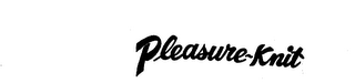 PLEASURE-KNIT logo