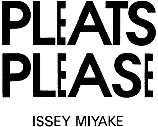 PLEATS PLEASE ISSEY MIYAKE logo