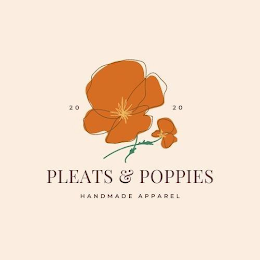 PLEATS & POPPIES HANDMADE APPAREL 20 20 logo