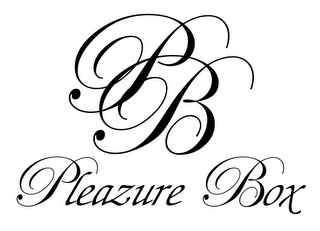 PLEAZURE BOX PB logo