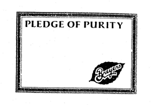 PLEDGE OF PURITY BREYERS logo