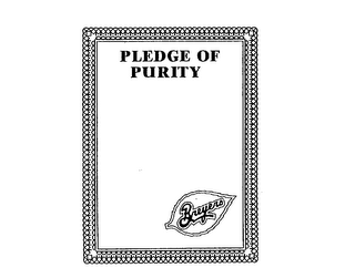 PLEDGE OF PURITY BREYERS logo