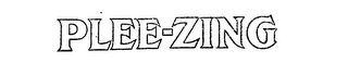PLEE-ZING logo