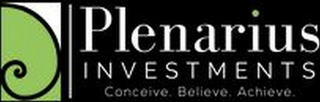 PLENARIUS INVESTMENTS CONCEIVE. BELIEVE. ACHIEVE. logo