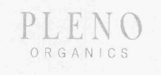 PLENO ORGANICS logo