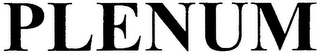 PLENUM logo