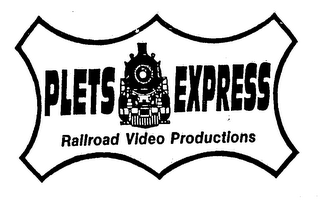 PLETS EXPRESS RAILROAD VIDEO PRODUCTIONS logo