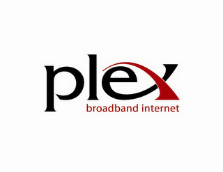PLEX BROADBAND INTERNET logo