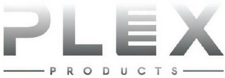 PLEX PRODUCTS logo