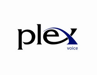 PLEX VOICE logo