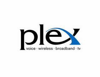 PLEX VOICE WIRELESS BROADBAND TV logo