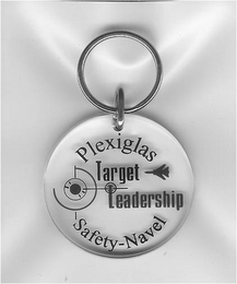 PLEXIGLAS SAFETY-NAVEL TARGET LEADERSHIP logo