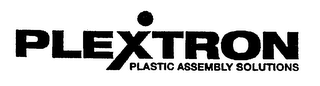 PLEXTRON PLASTIC ASSEMBLY SOLUTIONS logo