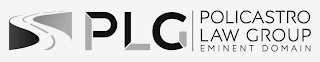 PLG POLICASTRO LAW GROUP EMINENT DOMAIN logo