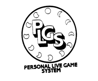 PLGS PERSONAL LIVE GAME SYSTEM logo