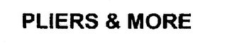 PLIERS & MORE logo