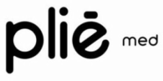 PLIé MED logo