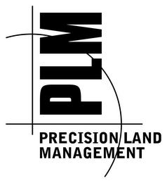 PLM PRECISION LAND MANAGEMENT logo