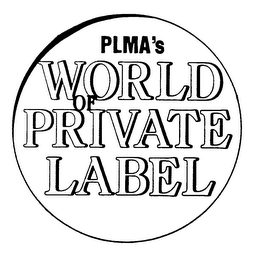 PLMA'S WORLD OF PRIVATE LABEL logo