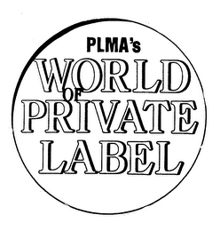 PLMA'S WORLD OF PRIVATE LABEL logo