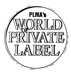 PLMA'S WORLD OF PRIVATE LABEL logo