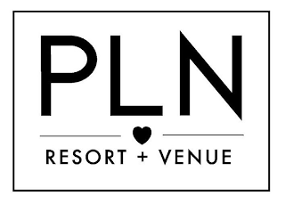 PLN RESORT + VENUE logo