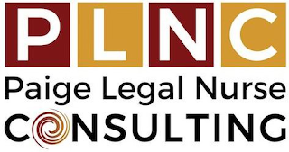 PLNC PAIGE LEGAL NURSE CONSULTING logo