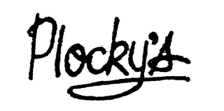 PLOCKY'S logo