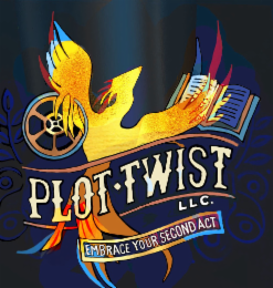 PLOT TWIST LLC.  EMBRACE YOUR SECOND ACT logo